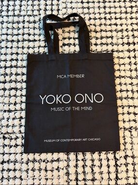 Yoko Ono Music of the Mind Tote - Exclusive MCA Chicago Member Item